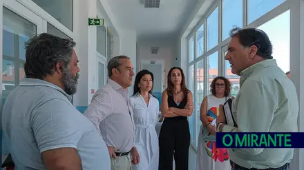 Director da Segurança Social de Santarém visitou obras da nova creche de Samora Correia