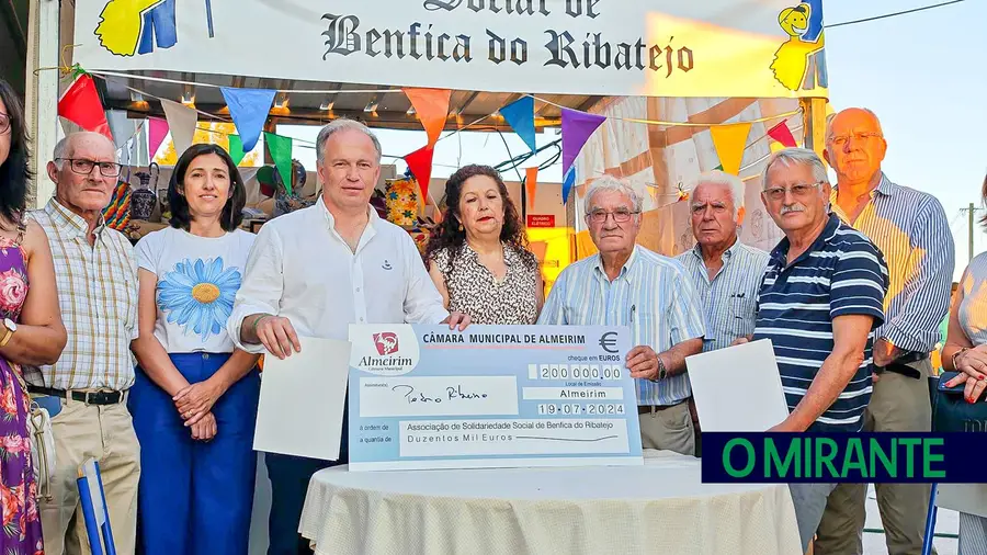 Associação de Benfica do Ribatejo recebe apoio municipal de 600 mil euros para construir lar