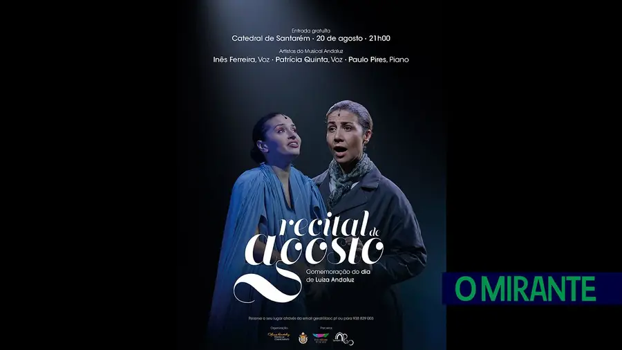 Musical dedicado a Luiza Andaluz na Sé Catedral de Santarém Musical dedicado a Luiza Andaluz na Sé Catedral de Santarém