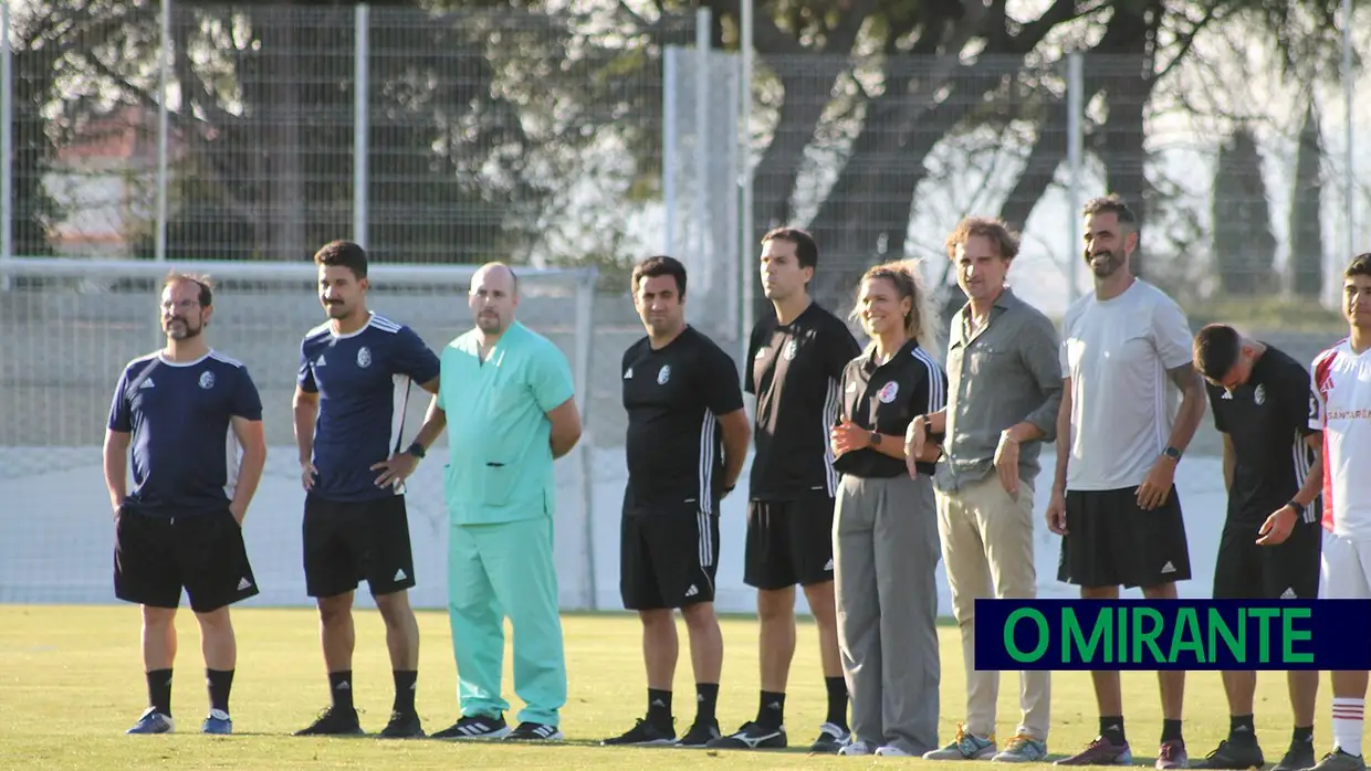 União de Santarém vence Estrela da Amadora na apresentação da equipa