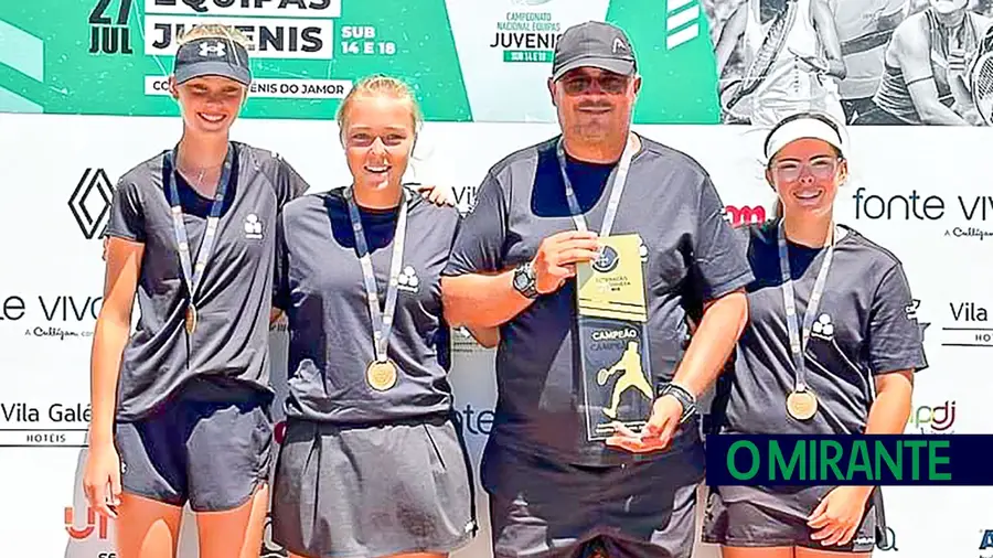 Tenistas de Alverca são campeãs nacionais de ténis