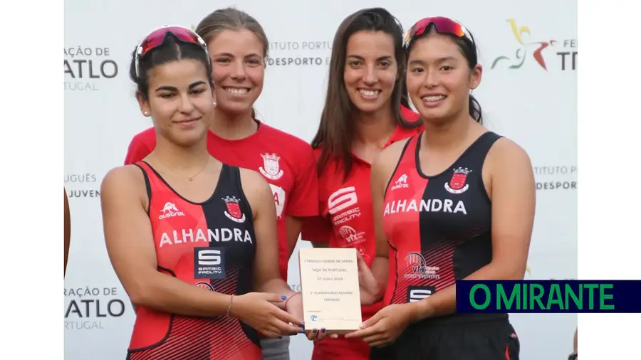 Nadadores do Alhandra SC brilham na Taça de Portugal