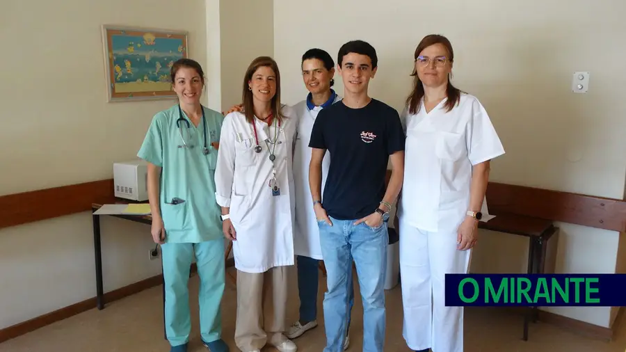 A primeira “bomba de insulina” em jovem com diabetes tipo I no Hospital de Santarém A primeira “bomba de insulina” em jovem com diabetes tipo I no Hospital de Santarém