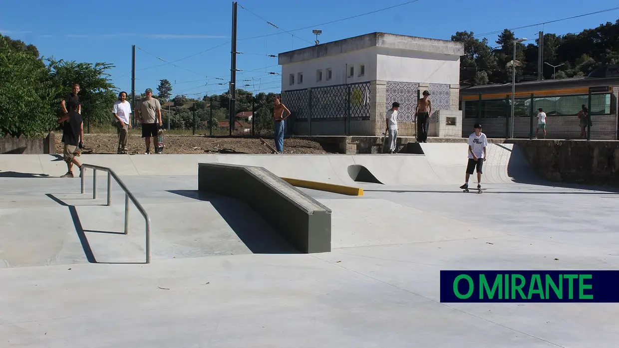 Novo skate parque em Tomar já foi inaugurado