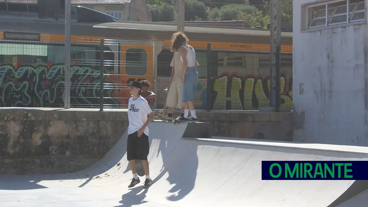 Novo skate parque em Tomar já foi inaugurado