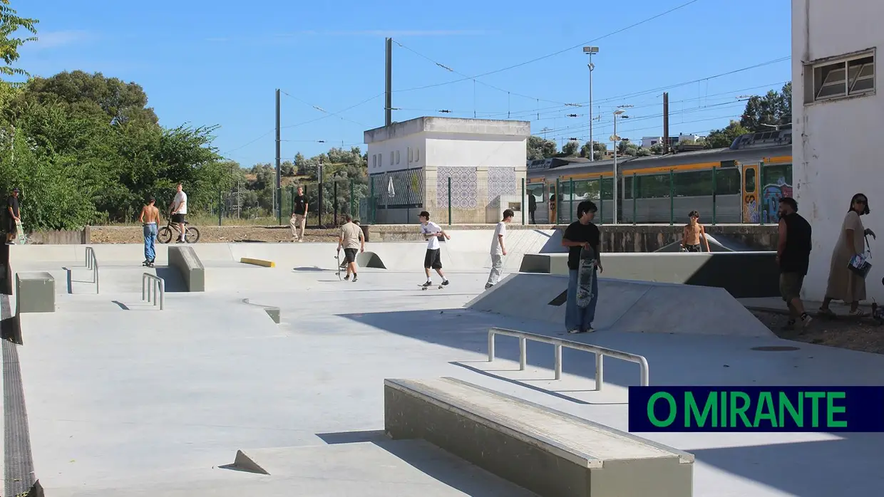 Novo skate parque em Tomar já foi inaugurado