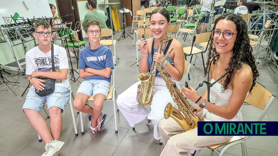 Descobrir a importância da música na Sociedade Filarmónica União Samorense Descobrir a importância da música na Sociedade Filarmónica União Samorense