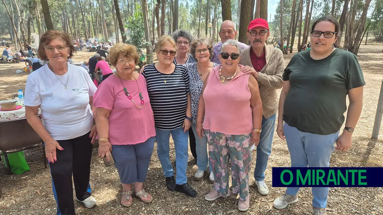 Benavente juntou cerca 900 idosos em mega piquenique