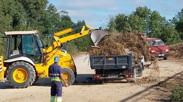 Município de Benavente realiza trabalhos de manutenção em caminhos pedonais