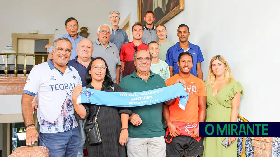 O Santarém Cup 2024 em teqball decorreu em Santarém O Santarém Cup 2024 em teqball decorreu em Santarém