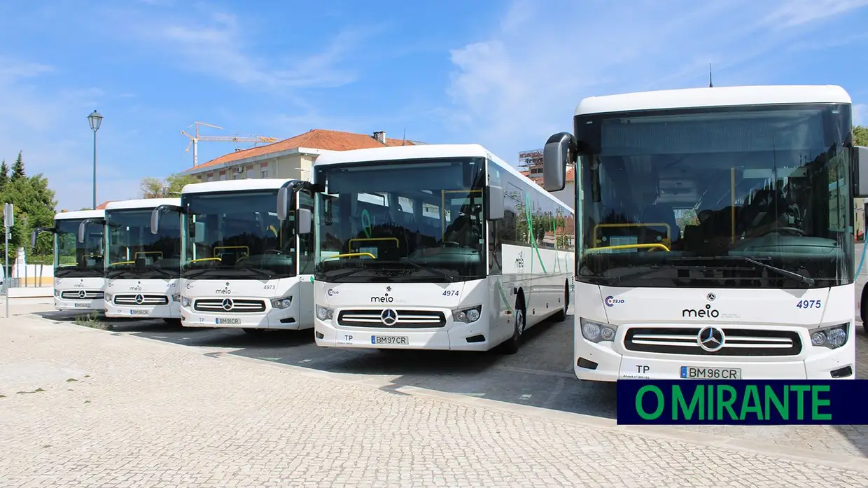 Médio Tejo com descontos nos passes e autocarros grátis para estudantes e maiores de 65