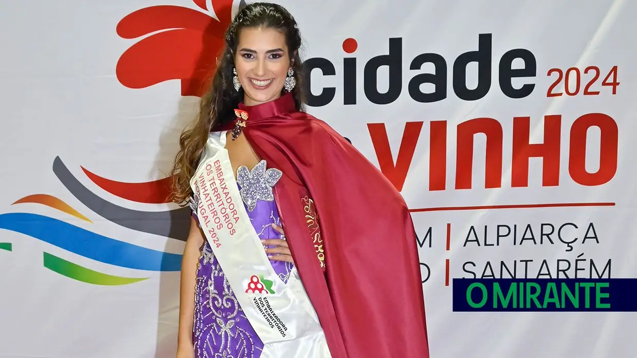 Jovem do Cartaxo é a primeira Embaixadora dos Territórios Vinhateiros de Portugal.
