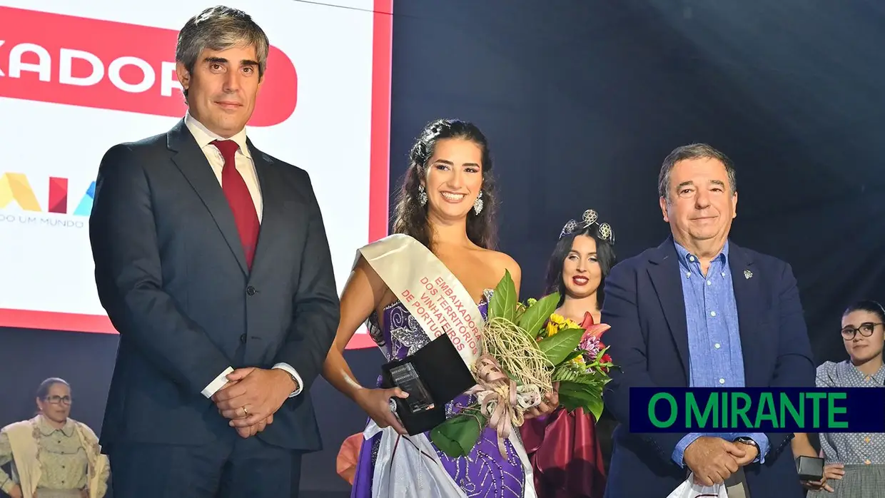 Jovem do Cartaxo é a primeira Embaixadora dos Territórios Vinhateiros de Portugal.