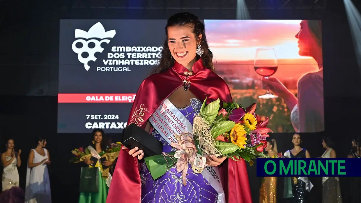Jovem do Cartaxo é a primeira Embaixadora dos Territórios Vinhateiros de Portugal.