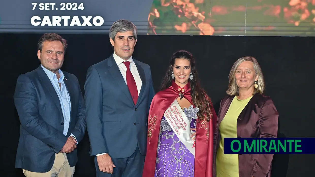 Jovem do Cartaxo é a primeira Embaixadora dos Territórios Vinhateiros de Portugal.