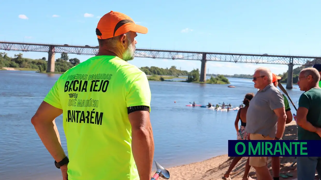 Prova de canoagem na Ribeira de Santarém juntou 210 atletas