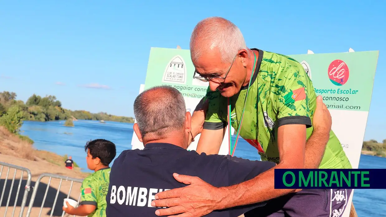 Prova de canoagem na Ribeira de Santarém juntou 210 atletas