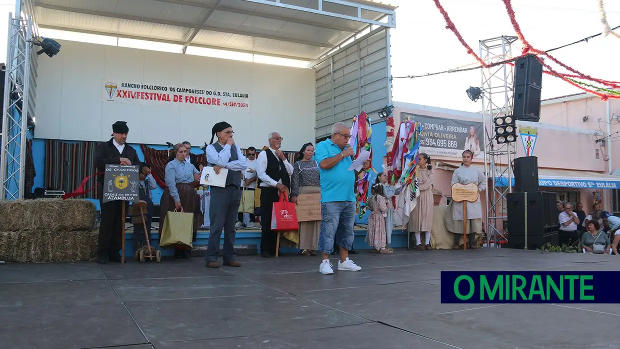 Festival de Folclore no Grupo Desportivo de Santa Eulália
