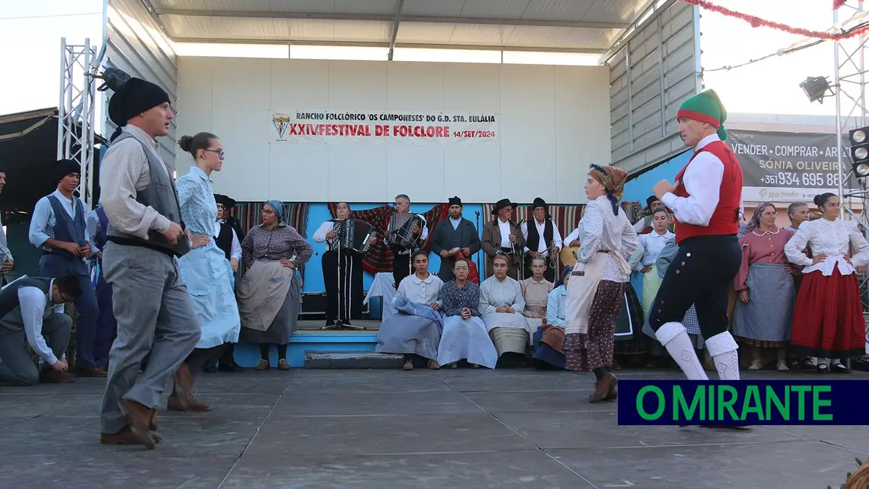 Festival de Folclore no Grupo Desportivo de Santa Eulália