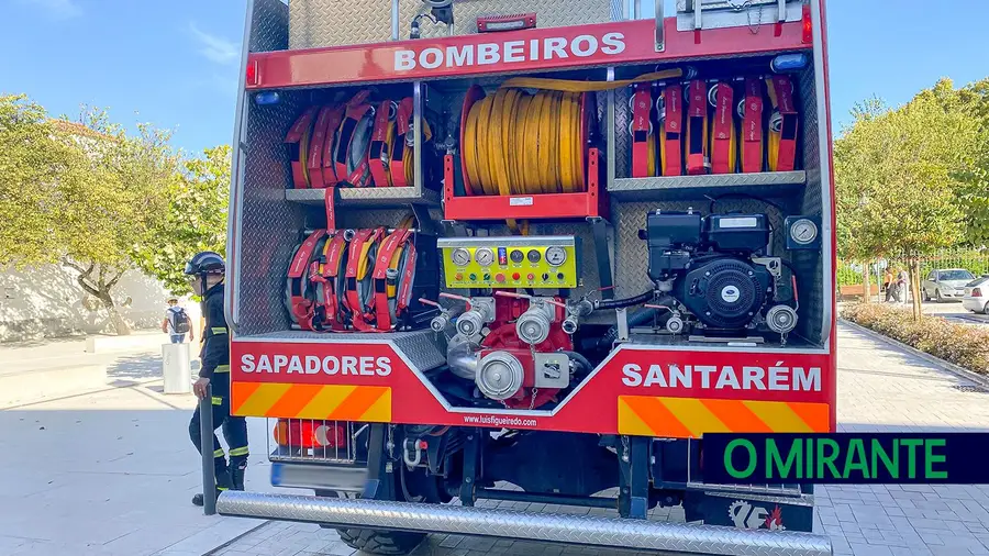 A birra pelo comando e a ambulância de Almeirim que socorreu homem à porta dos Sapadores de Santarém