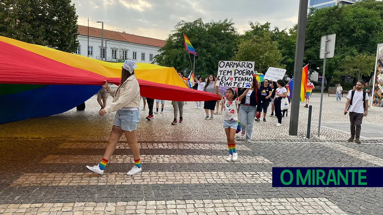 Marcha do Orgulho LGBT percorreu ruas de Santarém