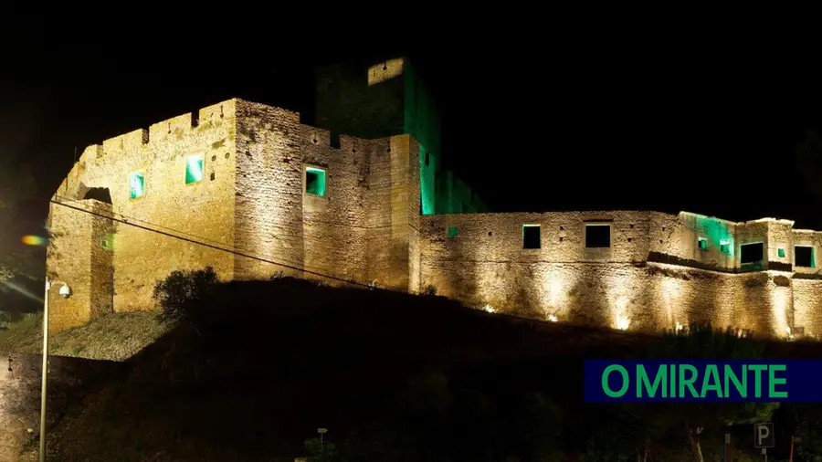 Castelo de Tomar tem nova iluminação exterior Castelo de Tomar tem nova iluminação exterior