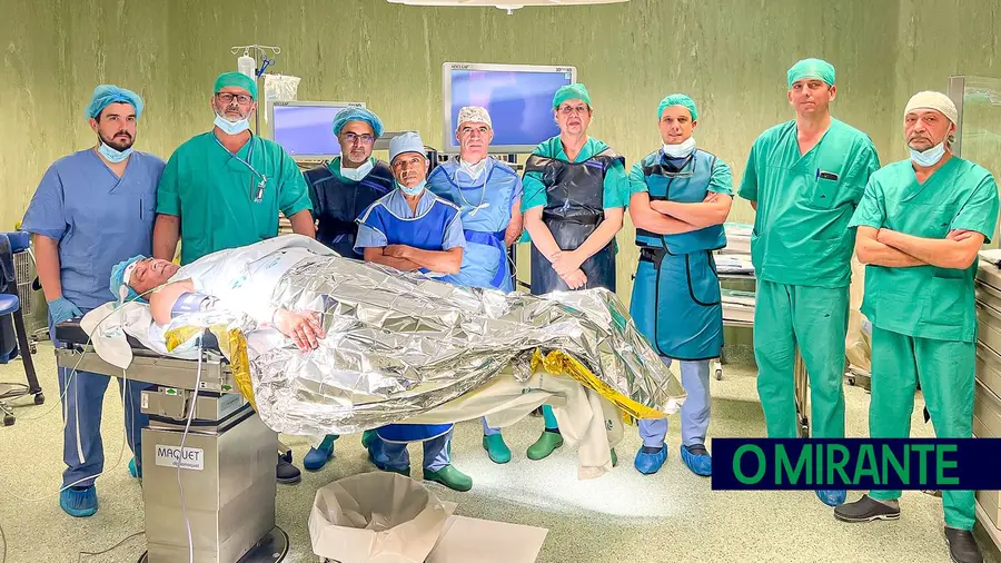 Cirurgia inovadora no Médio Tejo dá nova vida a utente com grave problema urológico Cirurgia inovadora no Médio Tejo dá nova vida a utente com grave problema urológico