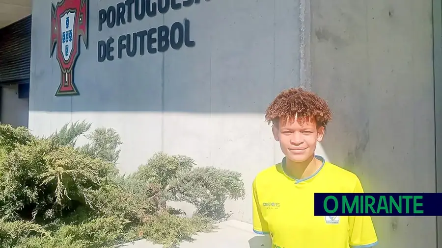 Jovem futebolista de Glória do Ribatejo chamada à selecção nacional