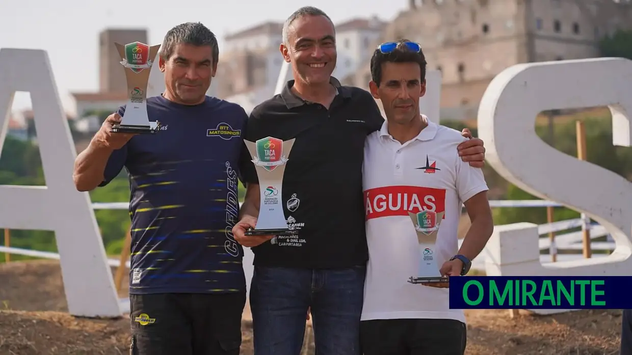 "Os Águias" de Alpiarça no pódio da Taça de Portugal de XCO