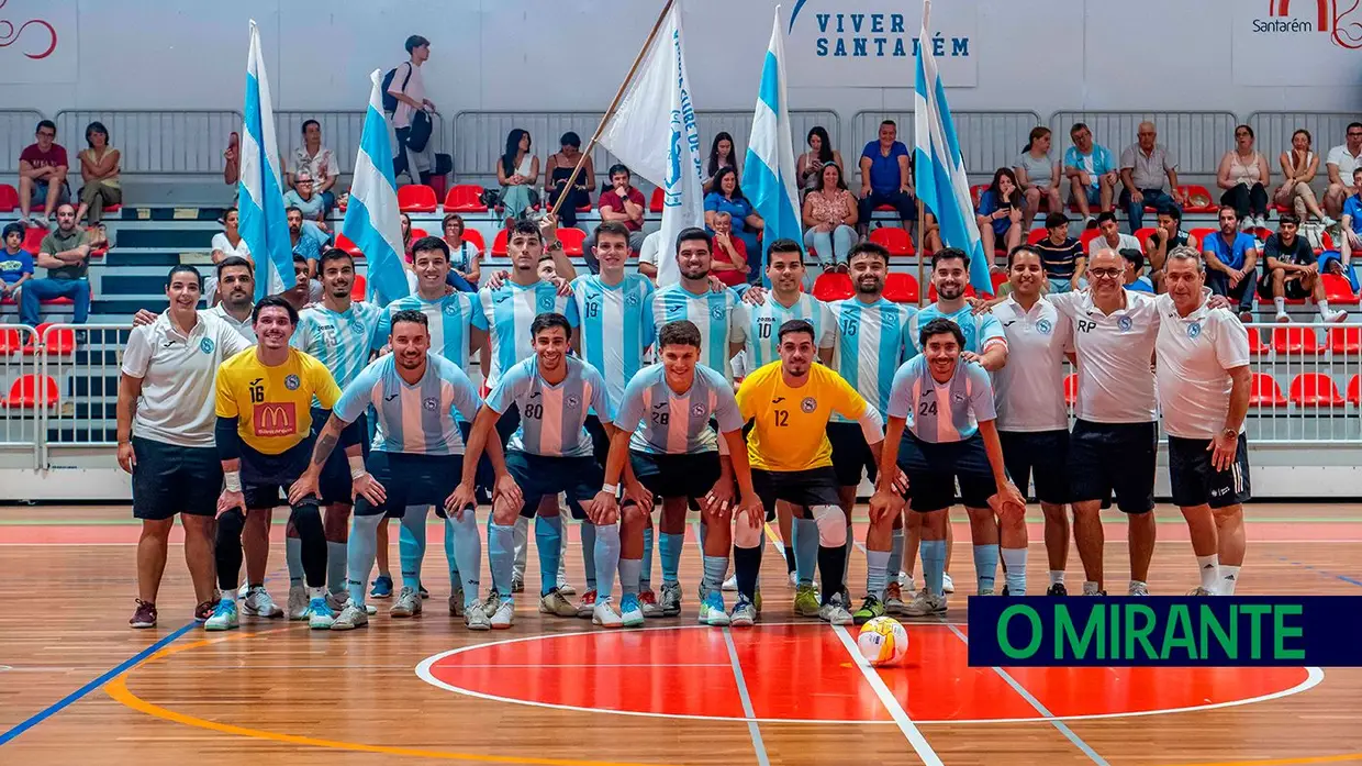 Vitória de Santarém com 13 equipas de futsal na época que agora começa