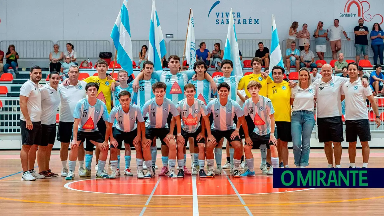 Vitória de Santarém com 13 equipas de futsal na época que agora começa