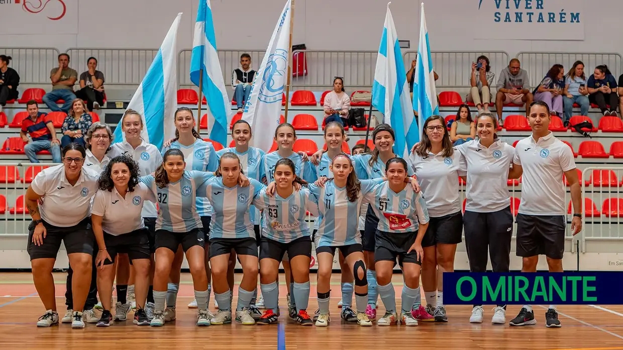 Vitória de Santarém com 13 equipas de futsal na época que agora começa