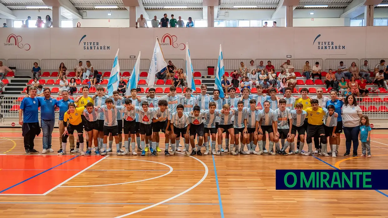 Vitória de Santarém com 13 equipas de futsal na época que agora começa