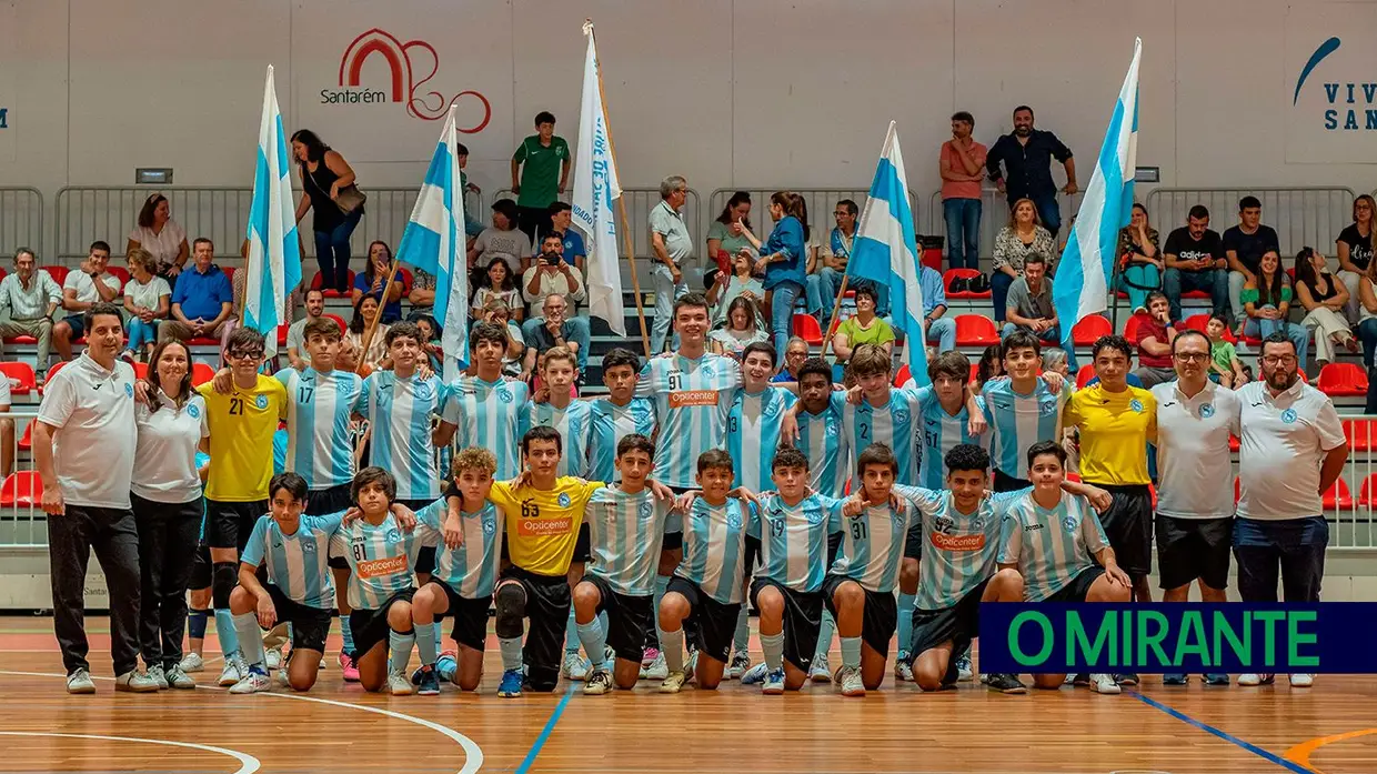 Vitória de Santarém com 13 equipas de futsal na época que agora começa