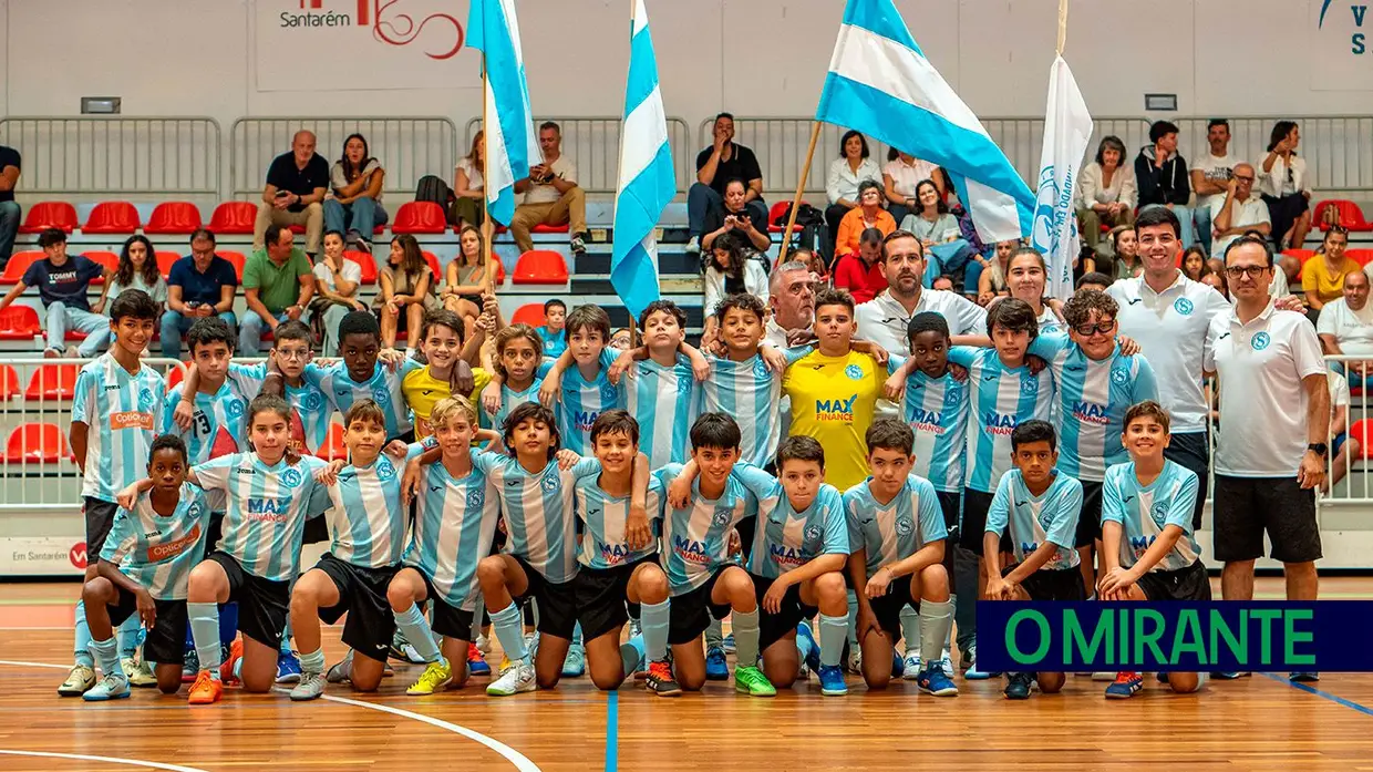 Vitória de Santarém com 13 equipas de futsal na época que agora começa