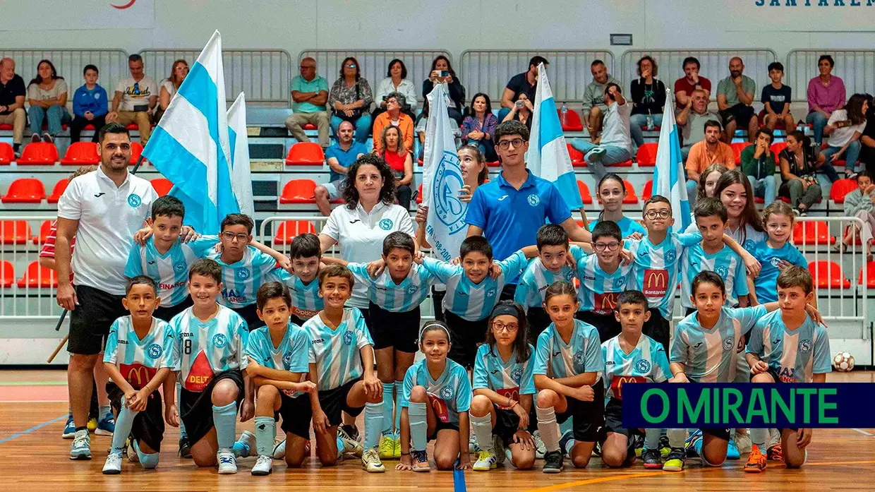 Vitória de Santarém com 13 equipas de futsal na época que agora começa