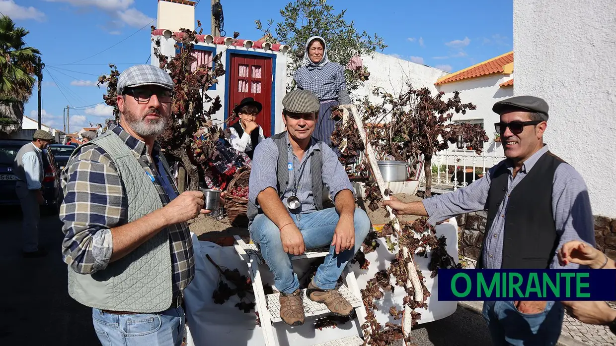 Vila Chã de Ourique mantém a tradição do cortejo das vindimas