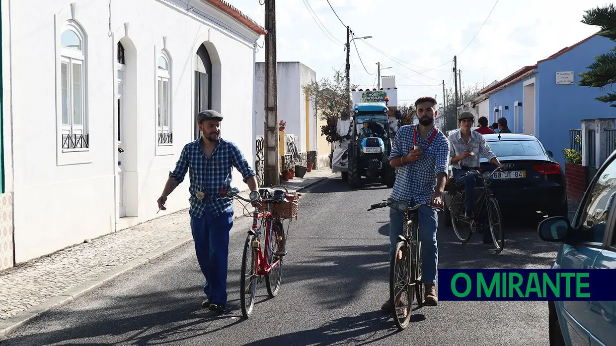 Vila Chã de Ourique mantém a tradição do cortejo das vindimas