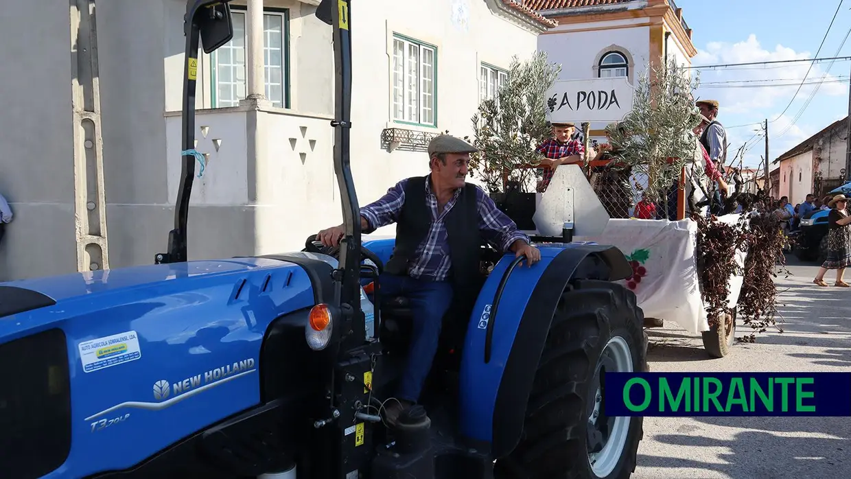 Vila Chã de Ourique mantém a tradição do cortejo das vindimas