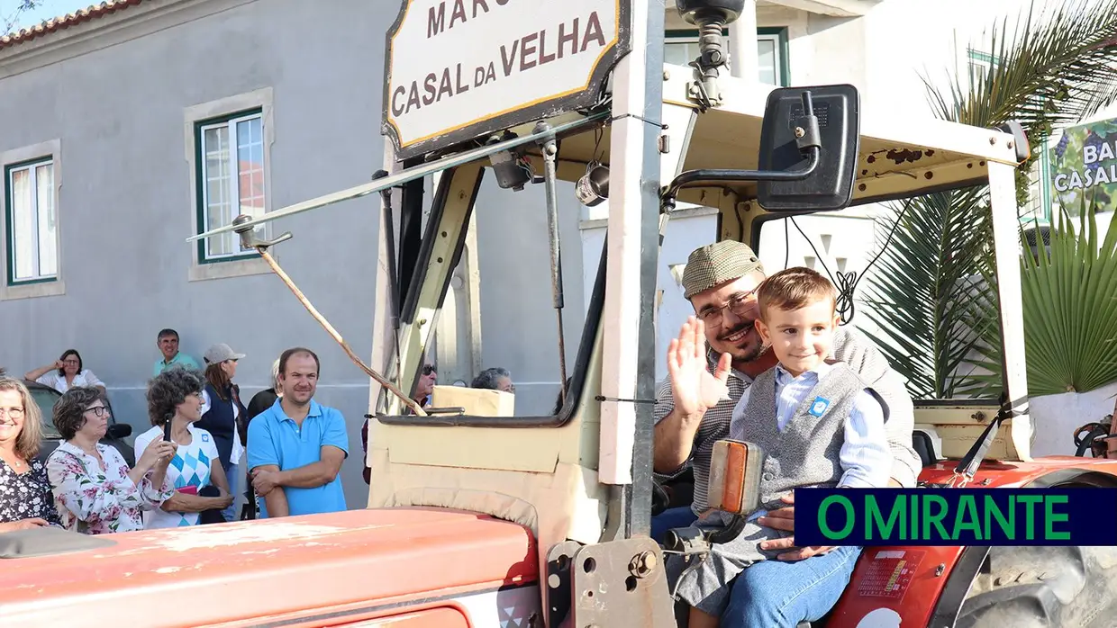 Vila Chã de Ourique mantém a tradição do cortejo das vindimas