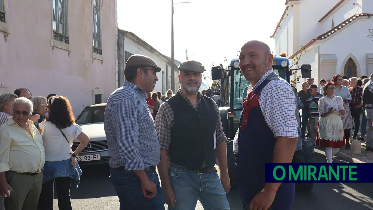 Vila Chã de Ourique mantém a tradição do cortejo das vindimas