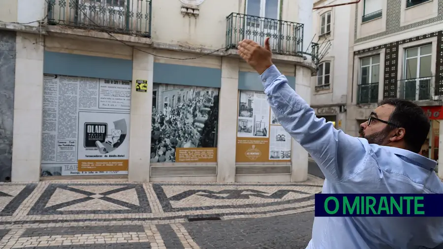 Visitas guiadas evocam comércio de Santarém de outros tempos Visitas guiadas evocam comércio de Santarém de outros tempos