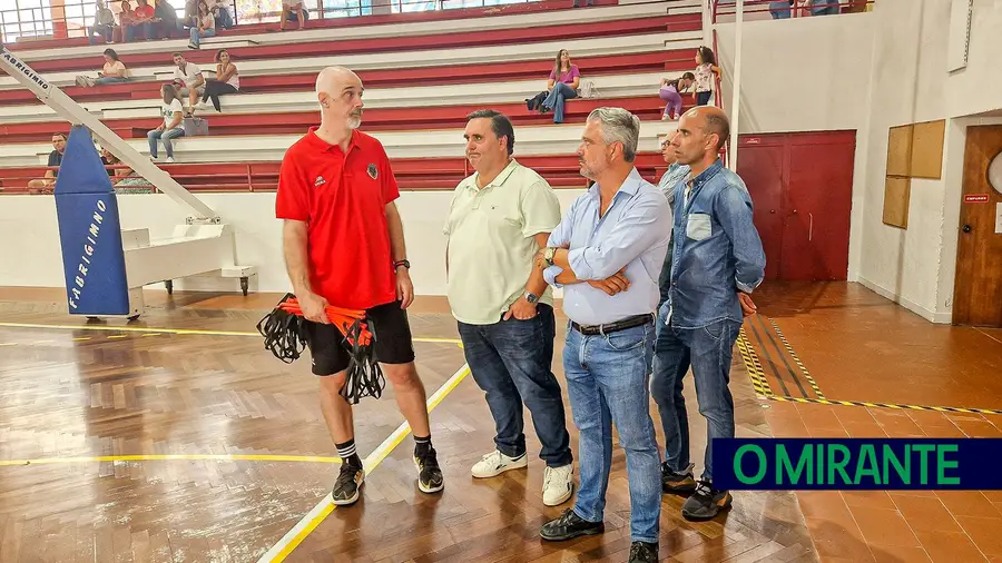 Prontos para entrar em campo