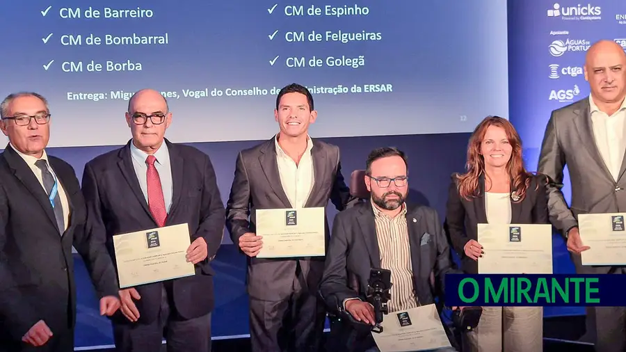 Golegã e Constância distinguidas pela qualidade da água Golegã e Constância distinguidas pela qualidade da água