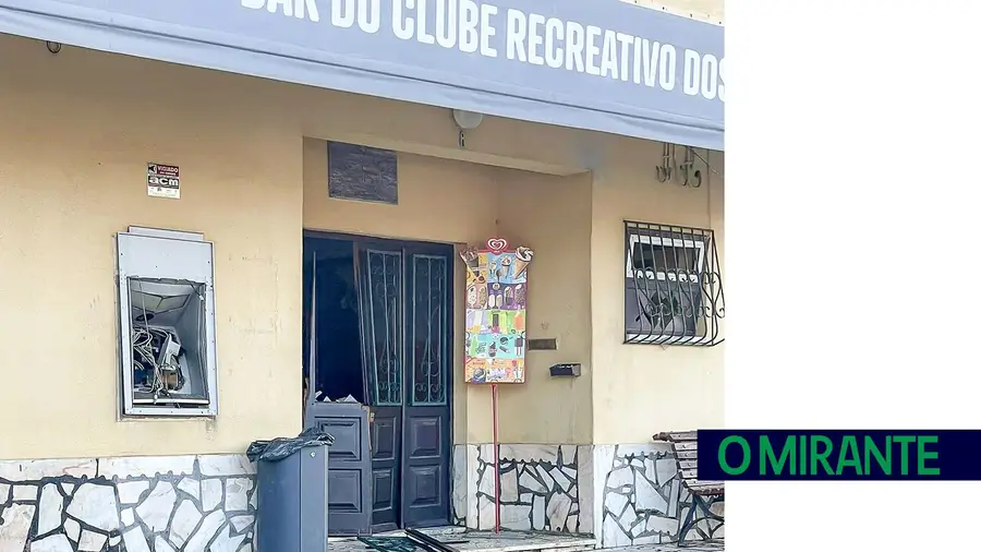 Assalto a caixa multibanco destrói instalações do Clube Recreativo dos Cotovios