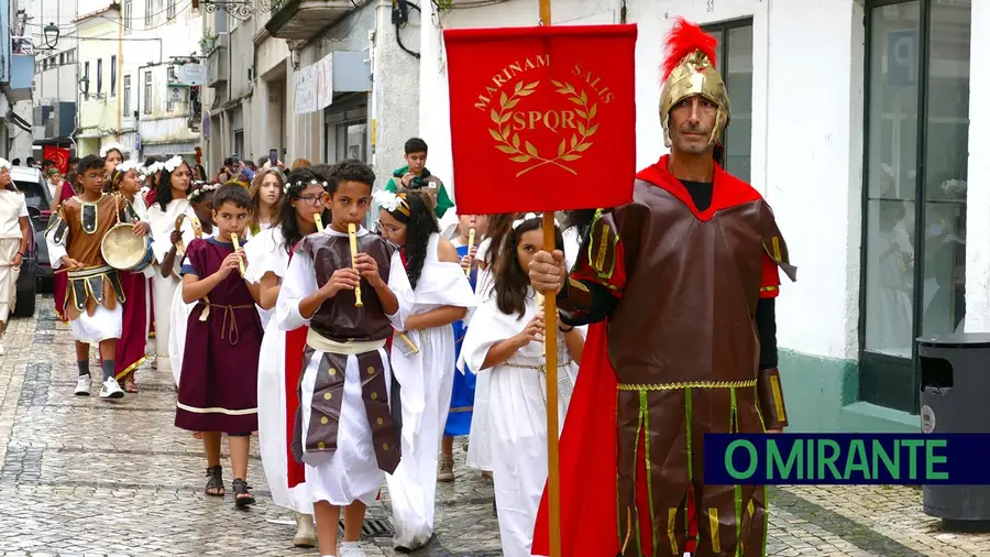 Mercadinho Romano em Rio Maior durante o fim de semana