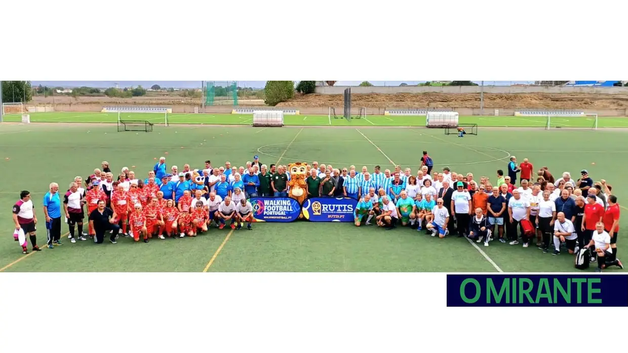 Walking Football em Almeirim reuniu 200 participantes