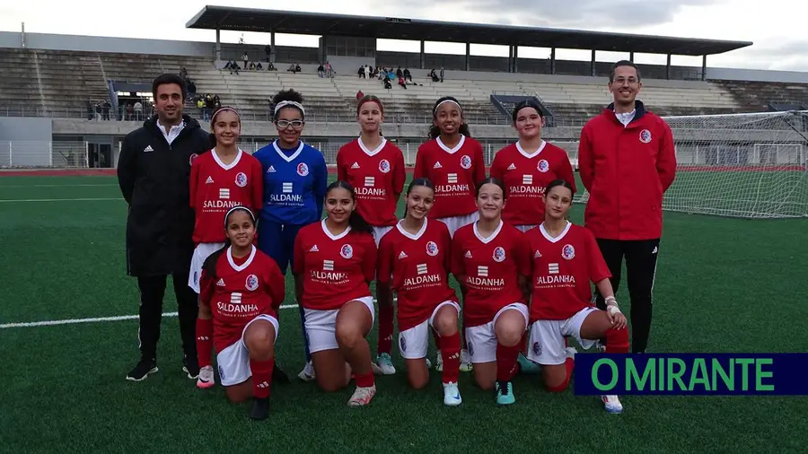 União de Santarém estreou-se no futebol feminino União de Santarém estreou-se no futebol feminino