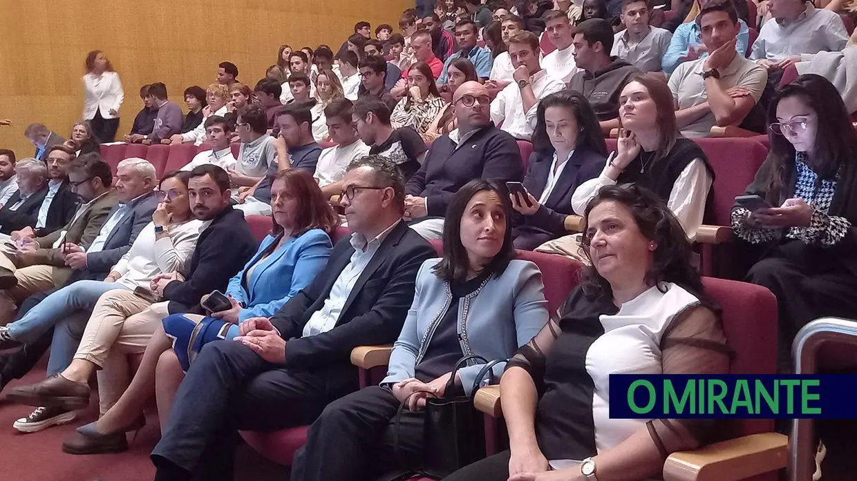 Entrega de diplomas no 32º aniversário da Escola Profissional de Rio Maior