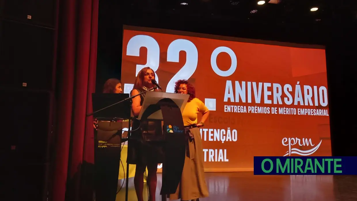 Entrega de diplomas no 32º aniversário da Escola Profissional de Rio Maior